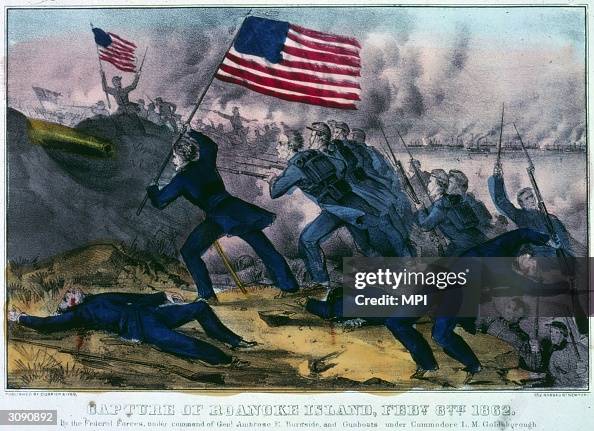 Attacking Fort Huger Attacking Fort Huger
