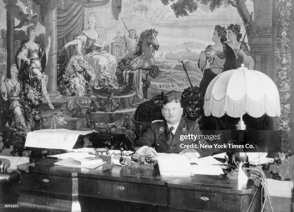 Ernt Roehm German Nazi leader Ernst Roehm, commander in chief of the Nazi storm ...