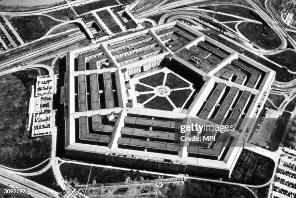 The Pentagon in Arlington, Virginia, the headquarters of the Department of Defence.