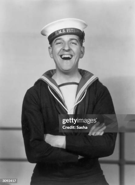 Dfvxe Stanley Holloway , the English entertainer, in 'Hit The Deck' at the ...