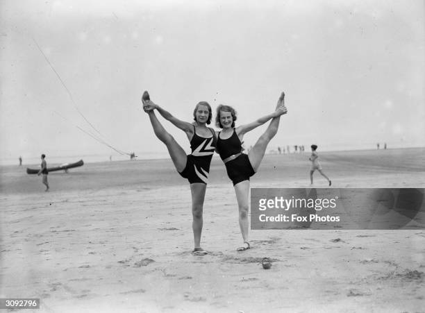 Holidaymakers at the French summer resort of Deauville.