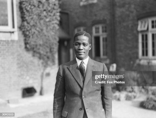 Mr Moseli, the first Bantu Bachelor of Divinity at London University.