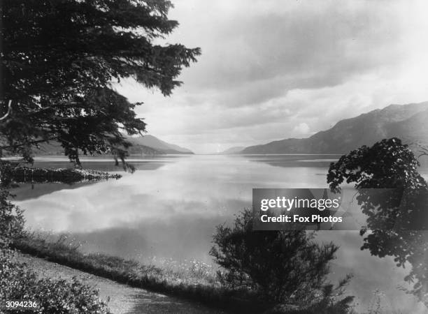 One of the largest of the Scottish lochs and home of the Loch Ness monster, Loch Ness in the Great Glen.