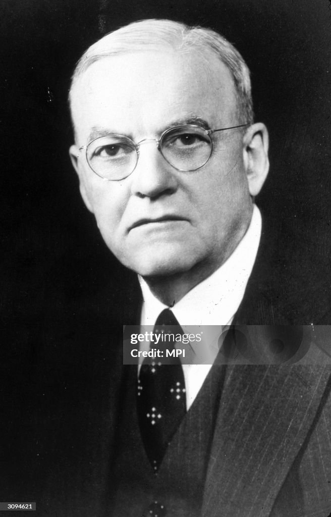 John Foster Dulles , Secretary of State in the Eisenhower... News Photo ...