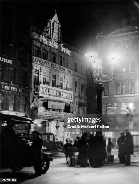 The Holborn Empire, London.