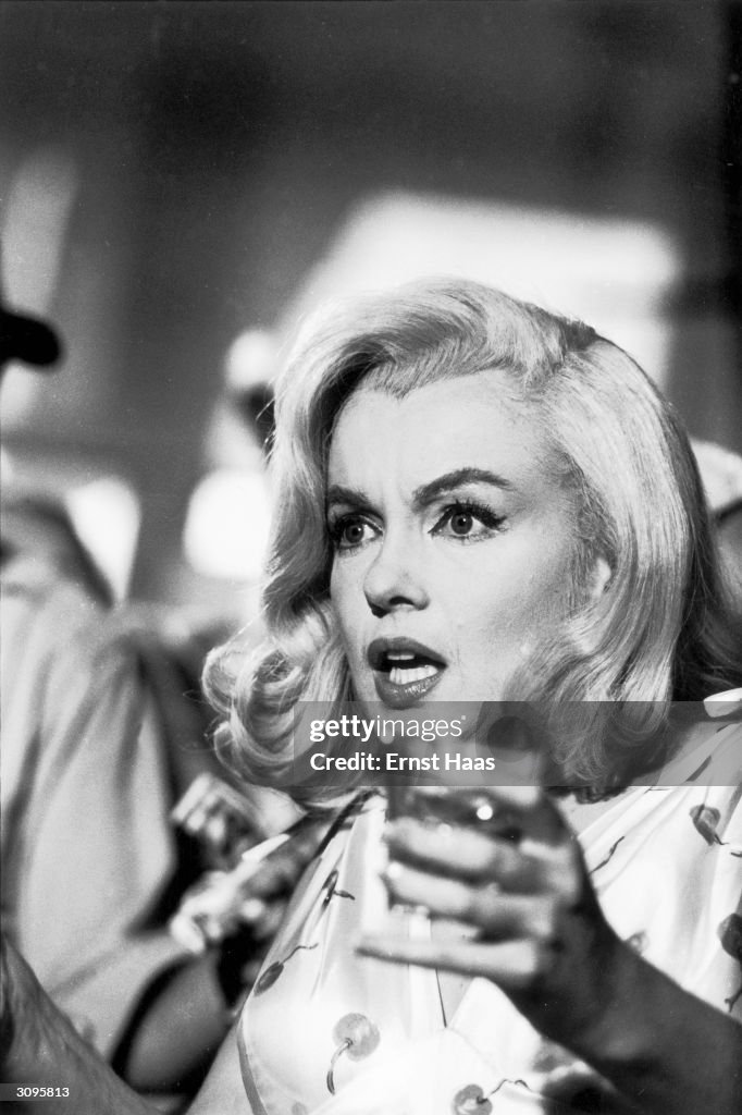 American screen icon Marilyn Monroe during the filming of 'The... News ...