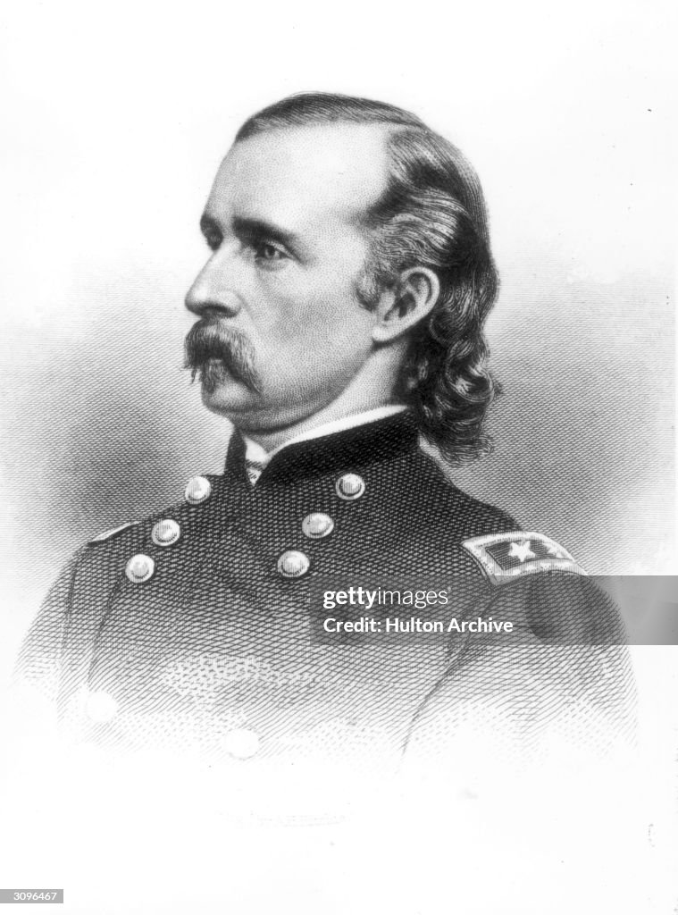 Custer American soldier General George Armstrong Custer . Original Artwork ...