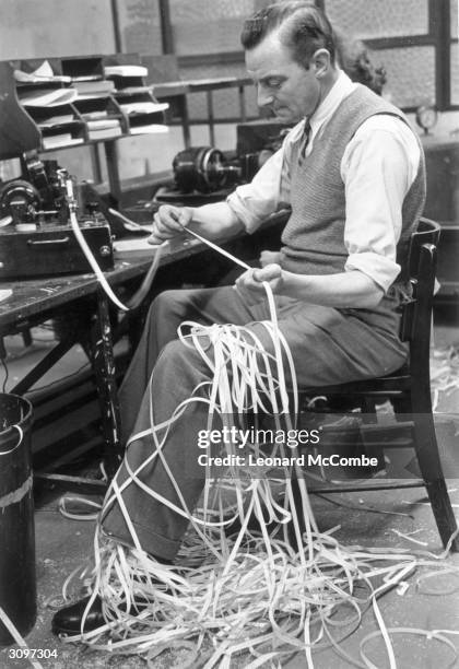 38 Teletype Operator Stock Photos, High-Res Pictures, and Images ...
