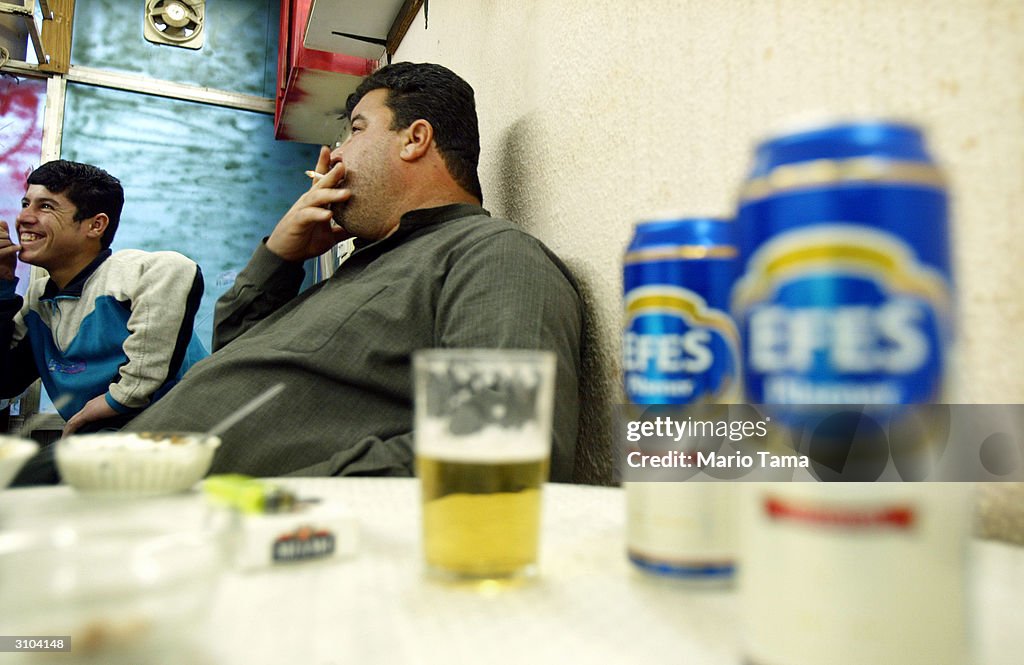 Bar Serves Alcohol In Baghdad