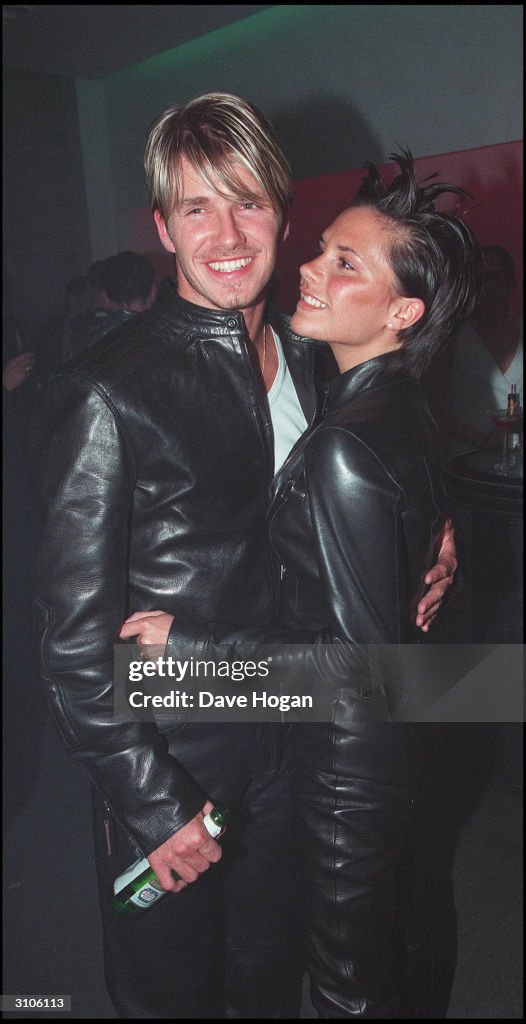 David Beckham and Victoria Beckham