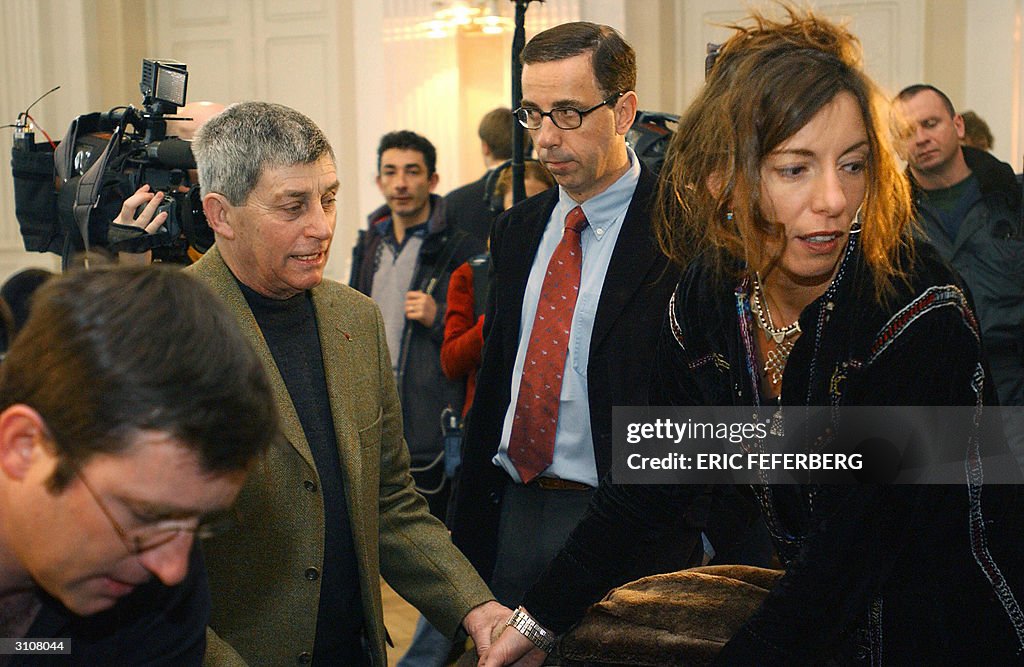 Kristina Rady , Bertrand Cantat's wife, attorney Pierre Hurnic , Guy ...