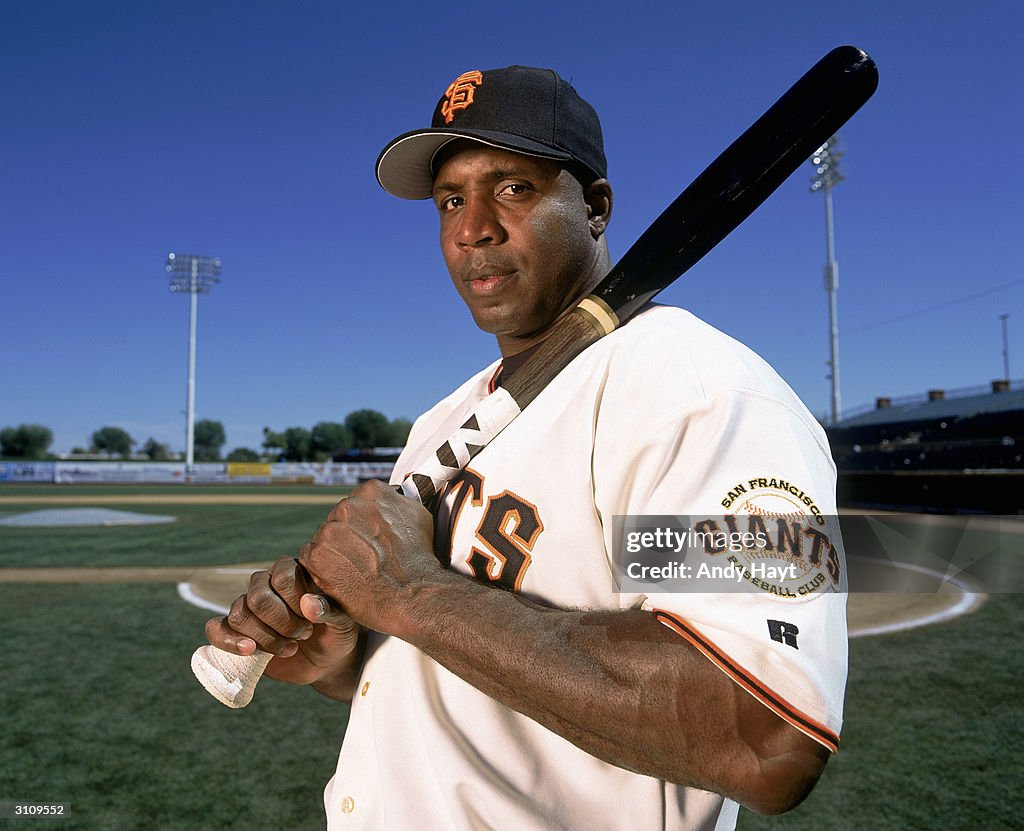 Baseball Player Barry Bonds Sf Giants Jersey Leftfielder Barry