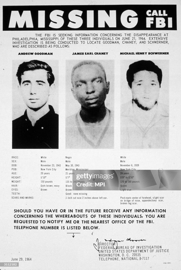 Missing Civil Rights Activists