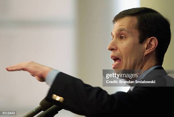 Ken Mehlman, campaign manager for Bush-Cheney 2004, speaks during the 11th annual Politics Online Conference at George Washington University's...