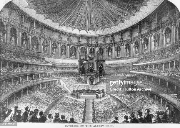 Royal Albert Hall Interior Photos and Premium High Res Pictures - Getty ...
