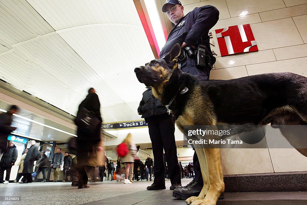 New York Subway Security Is Tightened