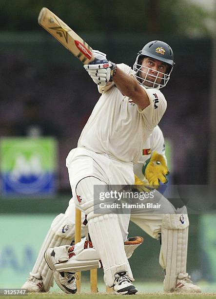 Darren Lehmann of Australia in action during day one of the Third Test between Australia and Sri Lanka played at the Singhalese Sports Club on March...