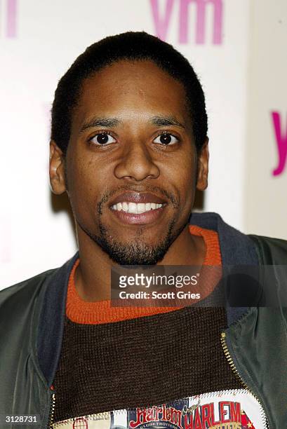 Al Thompson arrives at the 5th Annual YM MTV Issue party at Spirit March 24, 2004 in New York City.