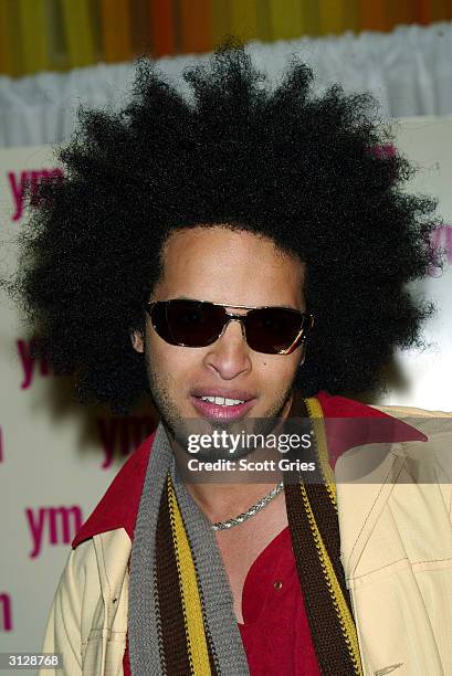 Del arrives at the 5th Annual YM MTV Issue party at Spirit March 24, 2004 in New York City.