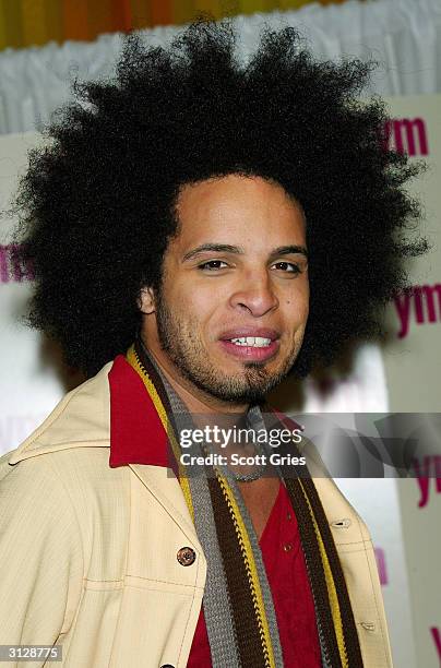 Del arrives at the 5th Annual YM MTV Issue party at Spirit March 24, 2004 in New York City.