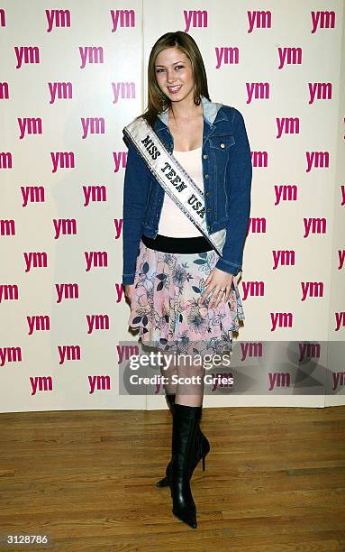 Miss Teen USA Tami Farrell arrives at the 5th Annual YM MTV Issue party at Spirit March 24, 2004 in New York City.