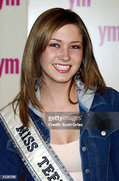Miss Teen USA Tami Farrell arrives at the 5th Annual YM MTV Issue party at Spirit March 24, 2004 in New York City.