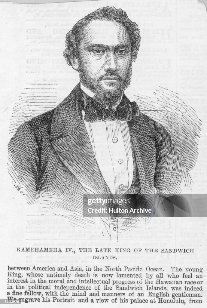 King Kamehameha IV
