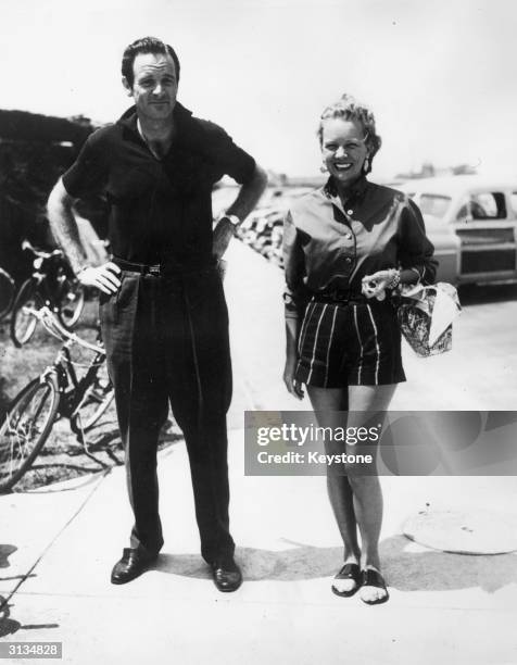 American high society couple William Woodward Junior and his wife, Ann, at Southampton. Woodward was shot and killed by his wife after she claimed...