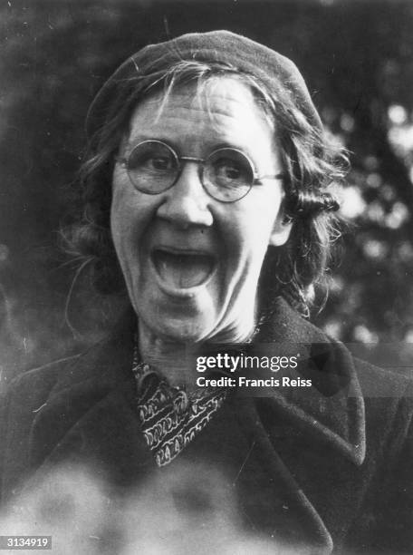 Woman at Hyde Park Corner in London where Harry Cowley, the leader of a Brighton based group who organise the seizure of unoccupied houses for...