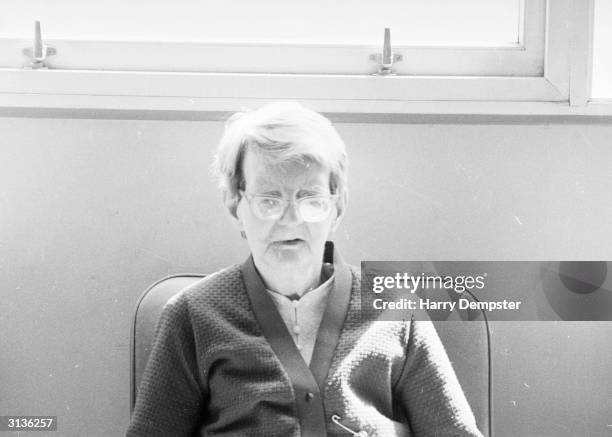 Female patient at the South Ockendon mental health hospital in Essex.