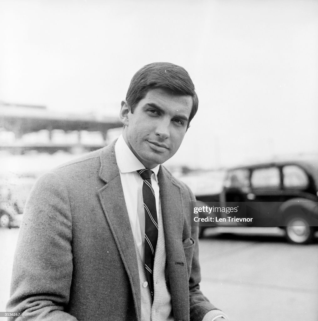 George Hamilton American actor George Hamilton at London Airport. News Photo - Getty Images