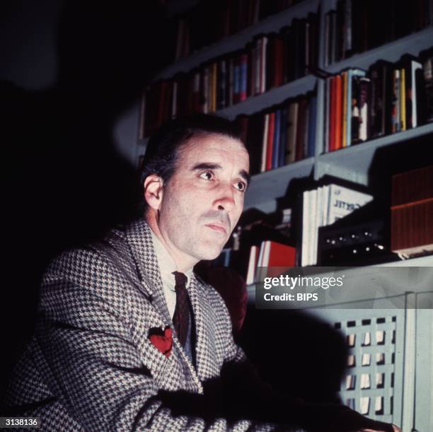 English actor Christopher Lee in one of the many horror films he has starred in.