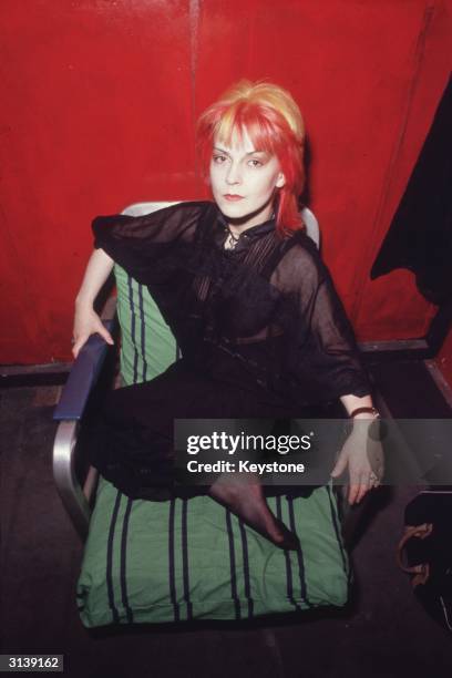 British actress and punky pop singer, Toyah Wilcox, she appeared in Derek Jarman's films 'Jubilee' and 'The Tempest', Alan Parker's mod epic...