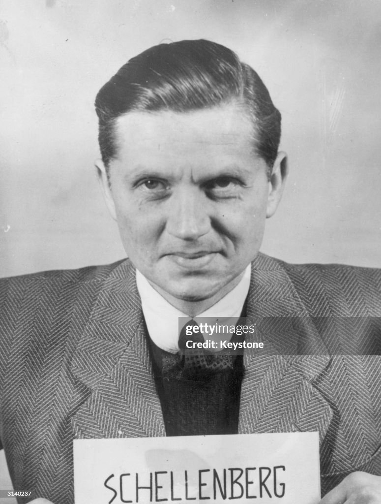Schellenberg Ss Nazi leader and intelligence officer Walter Schellenberg. ニュース写真 ...