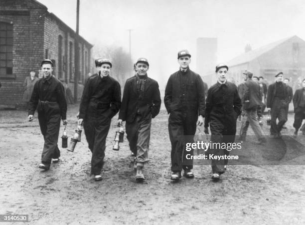 Bevin Boys at the Prince of Wales Colliery, Pontefract.