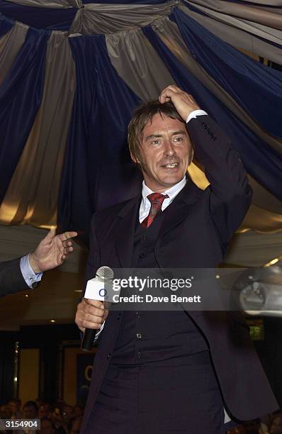 Paul Weller attends the 2003 Music Therapy Silver Cleft Awards at The Intercontinental Hotel on June 27, 2003 in London.