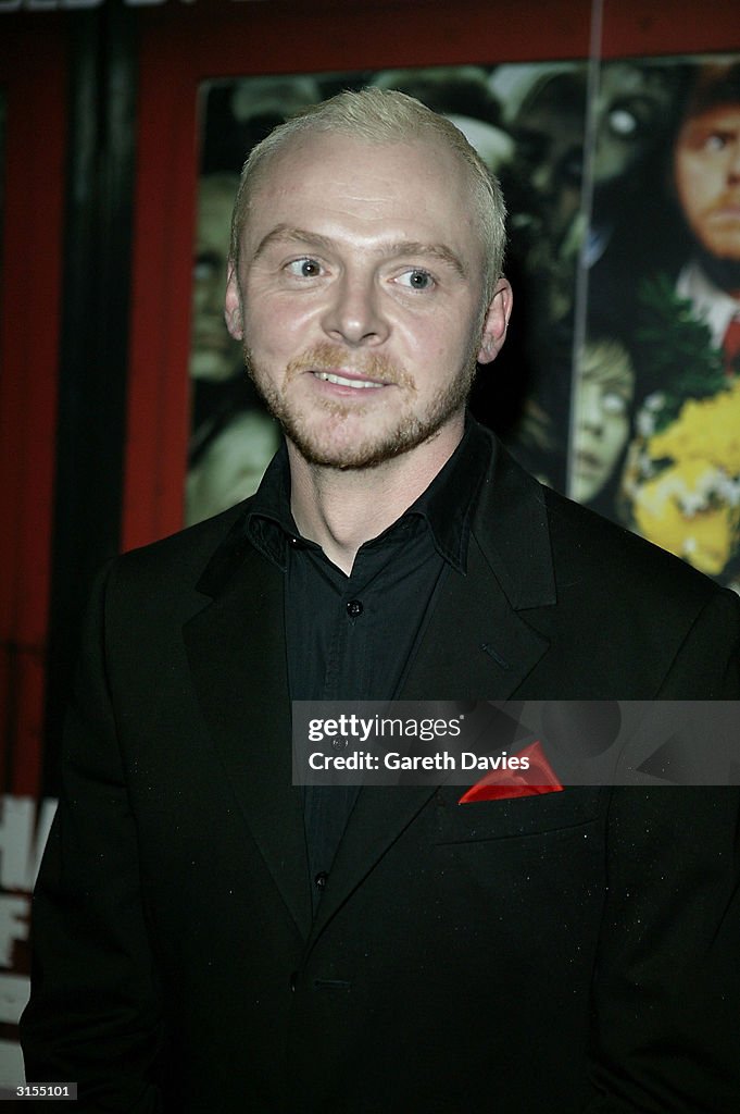 "Shaun Of The Dead" UK Premiere