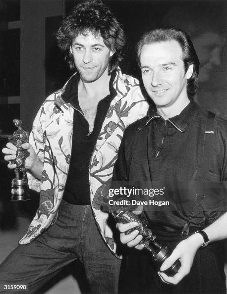 Bob Geldof and Midge Ure are amongst the winners at the Ivor Novello