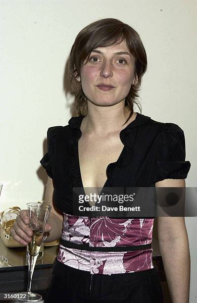 Natasha Law, the sister of actor, Jude Lawattends the Miu Miu party at Bond Street on March 20, 2003 in London.