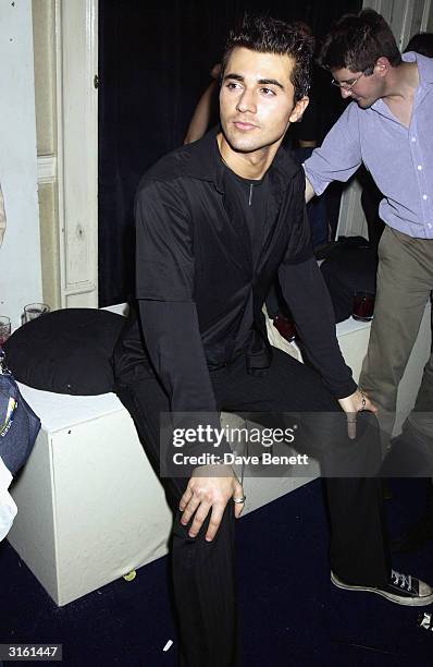 Pop Idol, Darius at the Def Jam UK party at the IN & OUT club on July 2nd, 2002 in London.