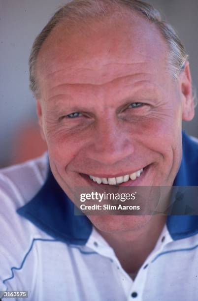 In Marbella, Lennart Bergelin, tennis star Bjorn Borg's coach.