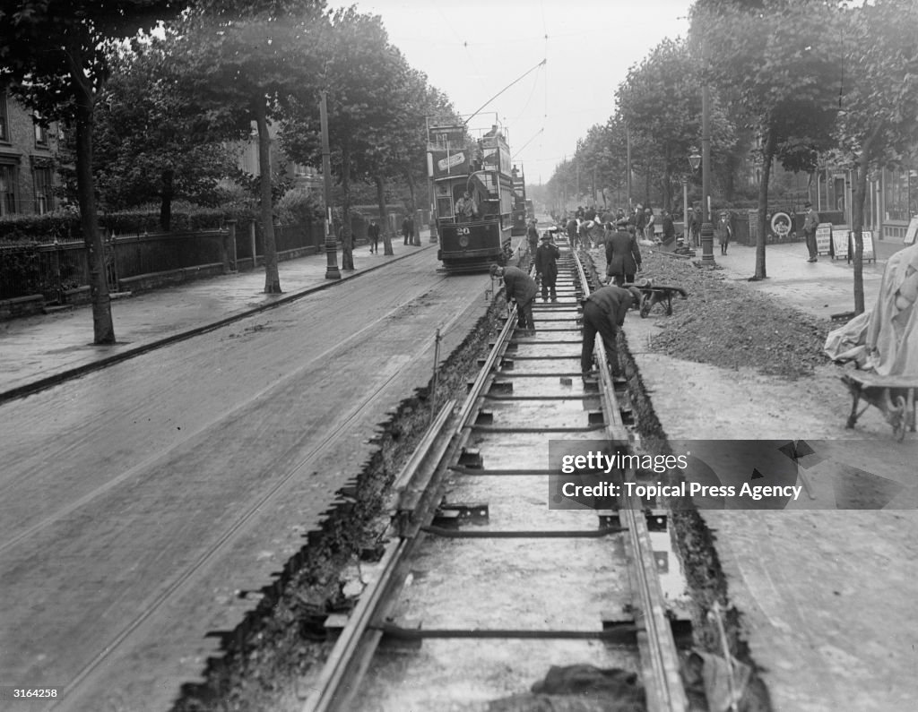 Laying Tramlines