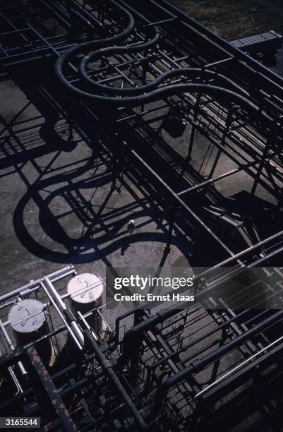 The Union Carbide and Carbon chemicals plant at Institute, West Virginia.