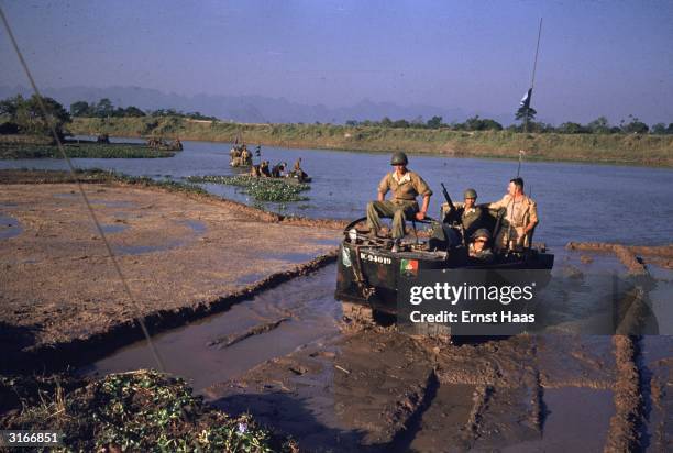 'Crabs' of the French Foreign Legion on duty in the former Indochina.