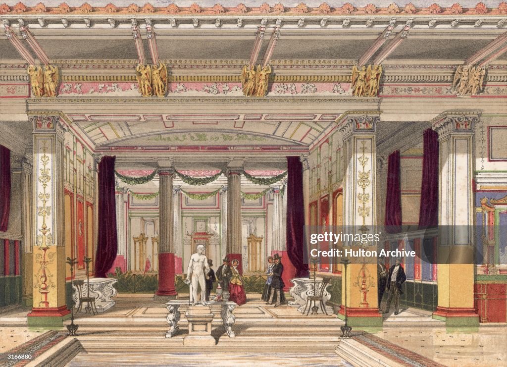Ancient Roman Villa Interior