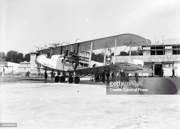 Handley Page W.8b, airliner, the 'Princess Mary' used by Handley-Page Transport on the London to Paris route.
