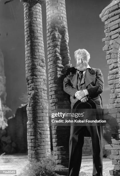 Michel Simon stars as the old Professor Faust in the supernatural drama 'La Beaute du Diable' , directed by Rene Clair.