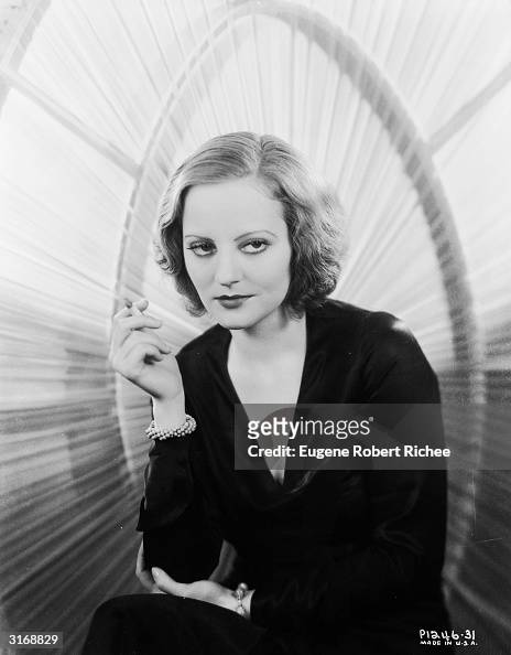 American actress Tallulah Bankhead who starred in several silent ...