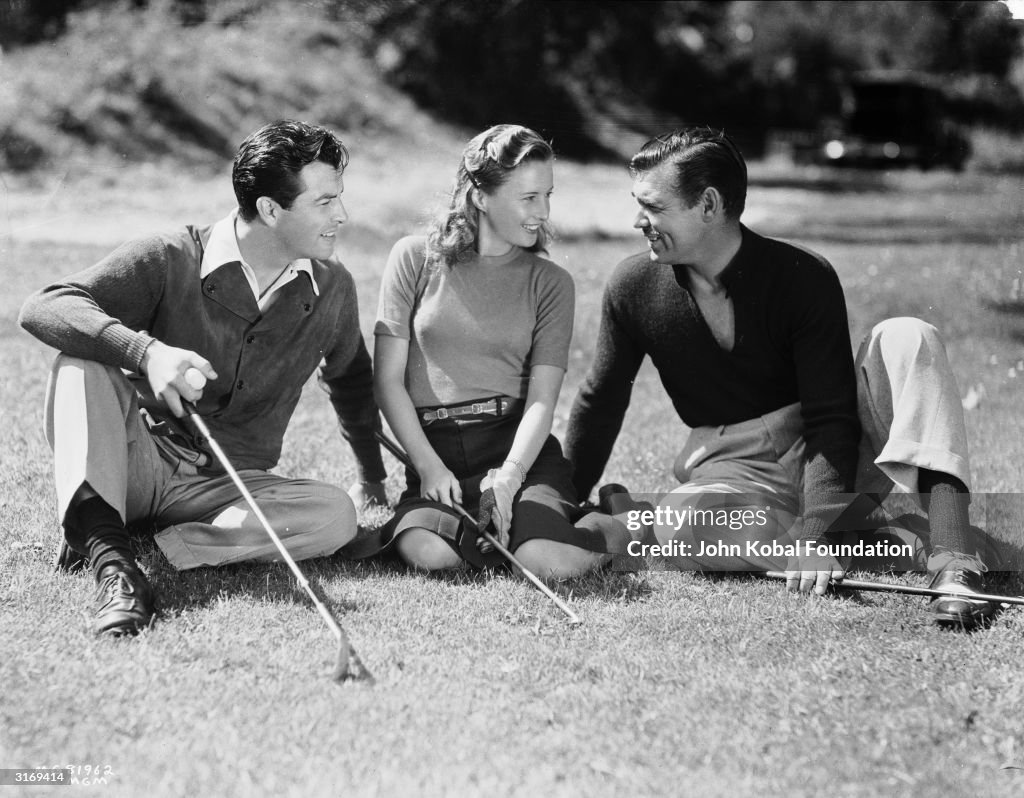 American actress Barbara Stanwyck , formerly Ruby Stevens, relaxes on ...