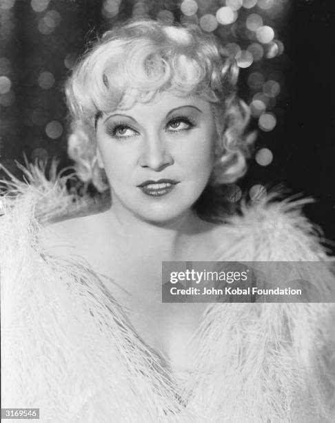 The original Hollywood sex symbol, Mae West .